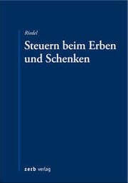 Cover von Steuern beim Erben und Schenken