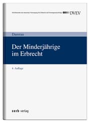 Cover von Der Minderjährige im Erbrecht
