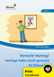 Cover von Vorsicht Vortrag! Vorträge halten leicht gemacht