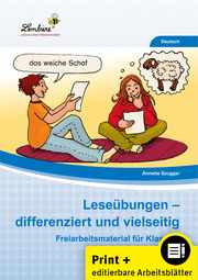 Cover von Leseübungen - differenziert und vielseitig