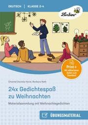 Cover von 24 x Gedichtespaß zu Weihnachten