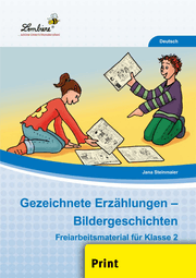 Cover von Gezeichnete Erzählungen - Bildergeschichten