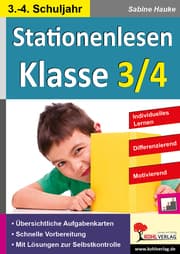 Cover von Stationenlesen Klasse 3/4