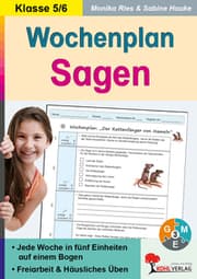 Cover von Wochenplan: Sagen 5/6
