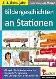 Cover von Bildergeschichten an Stationen