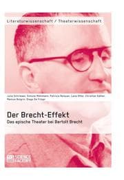 Cover von Der Brecht-Effekt.Das epische Theater bei Bertolt Brecht
