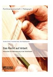 Cover von Das Recht auf Arbeit