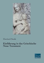 Cover von Einführung in das Griechische Neue Testament