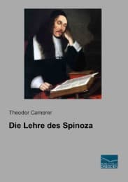 Cover von Die Lehre des Spinoza