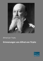 Cover von Erinnerungen von Alfred von Tirpitz