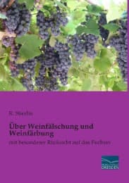 Cover von Über Weinfälschung und Weinfärbung