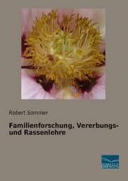 Cover von Familienforschung, Vererbungs- und Rassenlehre