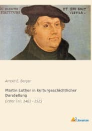 Cover von Martin Luther in kulturgeschichtlicher Darstellung