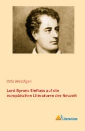 Cover von Lord Byrons Einfluss auf die europäischen Literaturen der Neuzeit