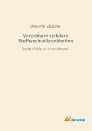 Cover von Vererbbare cellulare Stoffwechselkrankheiten