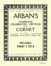 Cover von Arban's complete celebrated method for the cornet