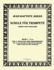 Cover von Arban Schule für Trompete