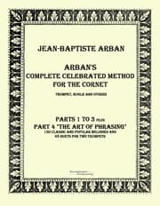 Cover von Arban's complete celebrated method for the cornet