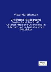 Cover von Griechische Palaeographie