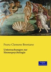 Cover von Untersuchungen zur Sinnespsychologie