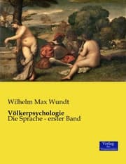 Cover von Völkerpsychologie
