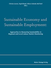 Cover von Sustainable Economy and Sustainable Employment