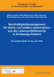 Cover von Nachhaltigkeitsmanagement für kleine und mittlere Unternehmen aus der Lebensmittelbranche in Schleswig-Holstein