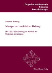 Cover von Manager mit beschränkter Haftung