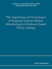 Cover von The Importance of Governance in Regional Labour Market Monitoring for Evidence-based Policy-Making