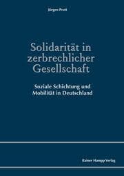 Cover von Solidarität in zerbrechlicher Gesellschaft