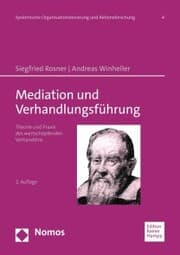 Cover von Mediation und Verhandlungsführung