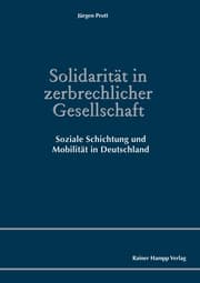 Cover von Solidarität in zerbrechlicher Gesellschaft