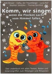 Cover von Komm, wir singen, wenn die Flocken sacht vom Himmel fallen