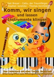 Cover von Komm, wir singen und lassen Instrumente klingen