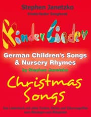 Cover von Kinderlieder Songbook - German Children's Songs & Nursery Rhymes - Christmas Songs