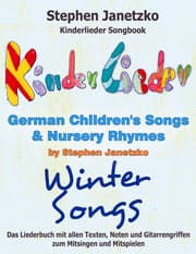 Cover von Kinderlieder Songbook - German Children's Songs & Nursery Rhymes - Winter Songs