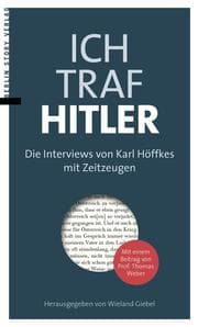 Cover von Ich traf Hitler