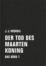 Cover von Der Tod des Maarten Koning