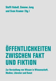 Cover von Öffentlichkeiten zwischen Fakt und Fiktion