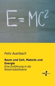 Cover von Raum und Zeit, Materie und Energie