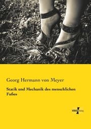 Cover von Statik und Mechanik des menschlichen Fußes