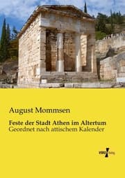 Cover von Feste der Stadt Athen im Altertum