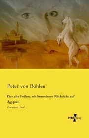 Cover von Das alte Indien, mit besonderer Rücksicht auf Ägypten