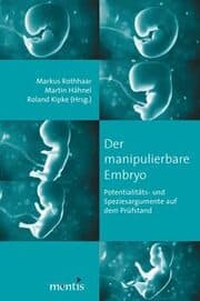 Cover von Der manipulierbare Embryo