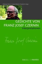 Cover von Gedichte von Franz Josef Czernin