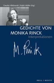 Cover von Gedichte von Monika Rinck