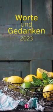 Cover von Worte und Gedanken 2023