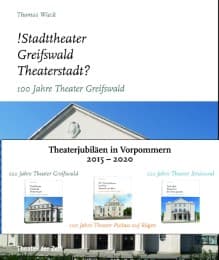 Cover von Theaterjubiläen in Vorpommern 2015-2020