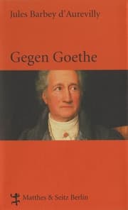 Cover von Gegen Goethe