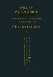 Cover von Gedicht, noch ohne Titel, für S.T.Coleridge